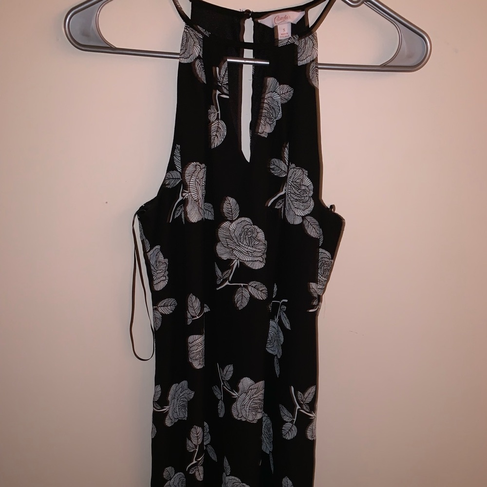 high neck dress